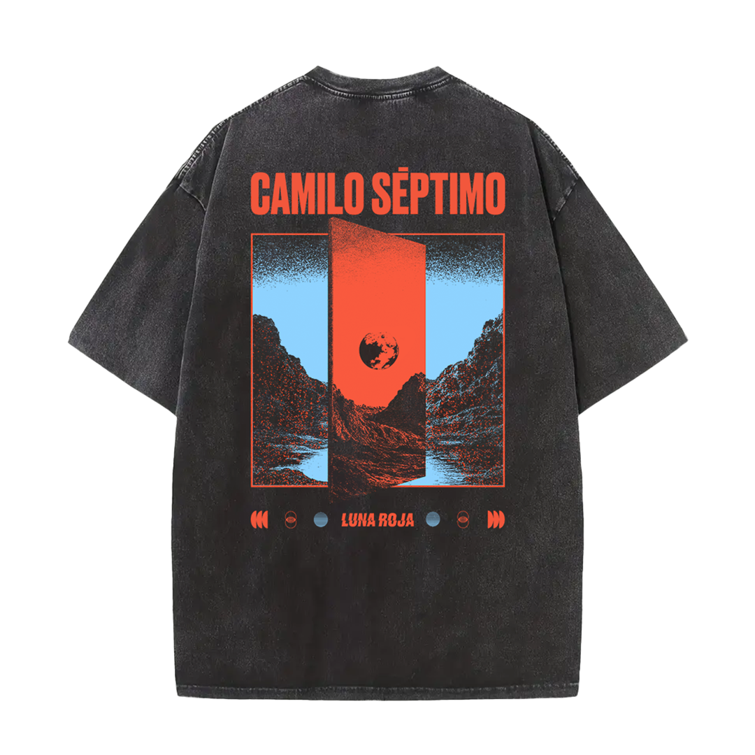 Luna Roja Acid wash Oversize