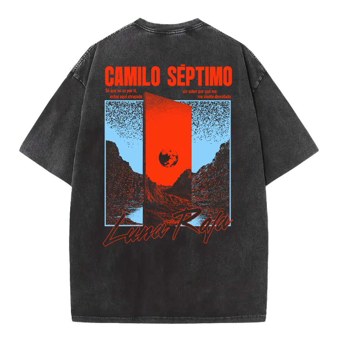 Luna Roja Acid wash Oversize