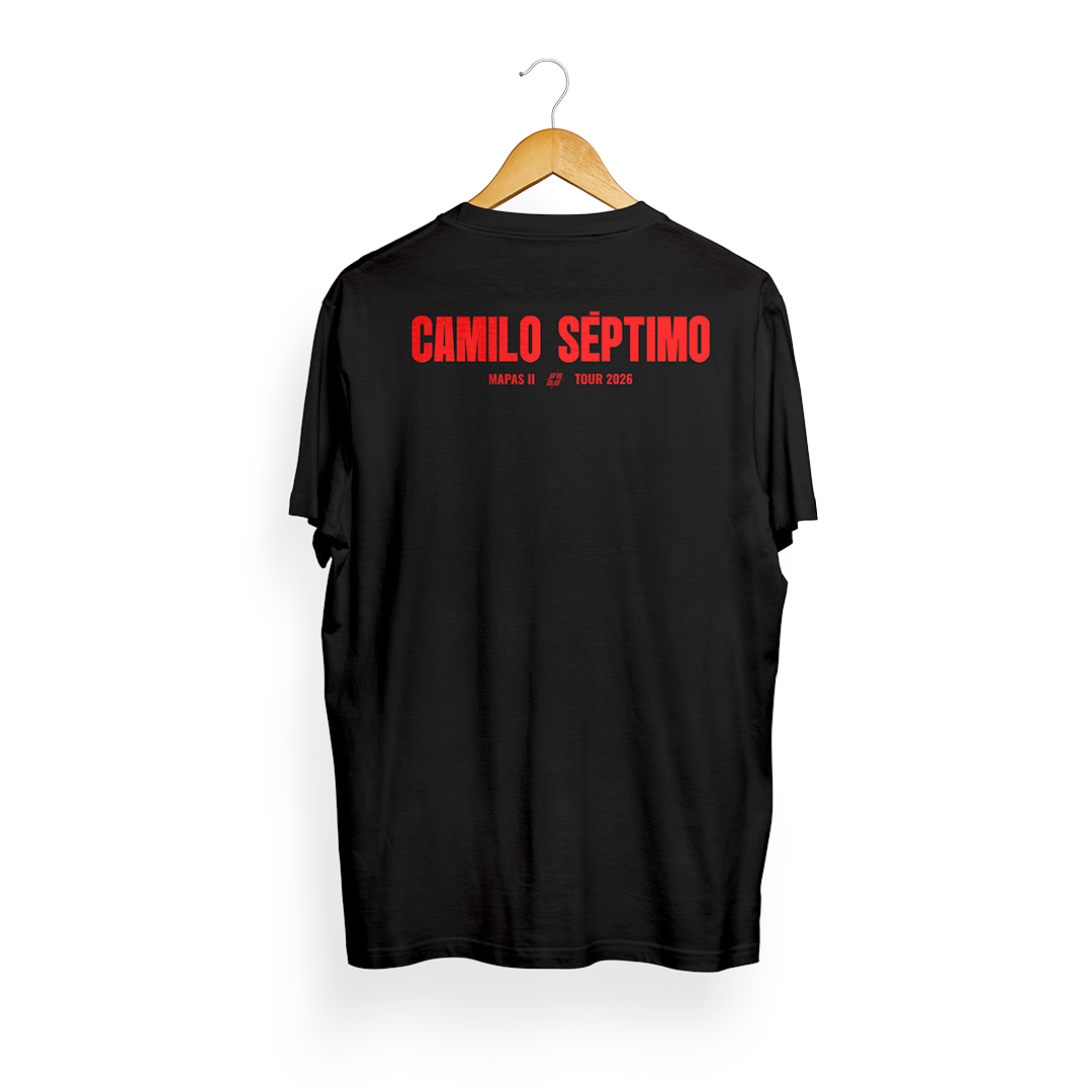 Playera Mapas II Portal Rojo