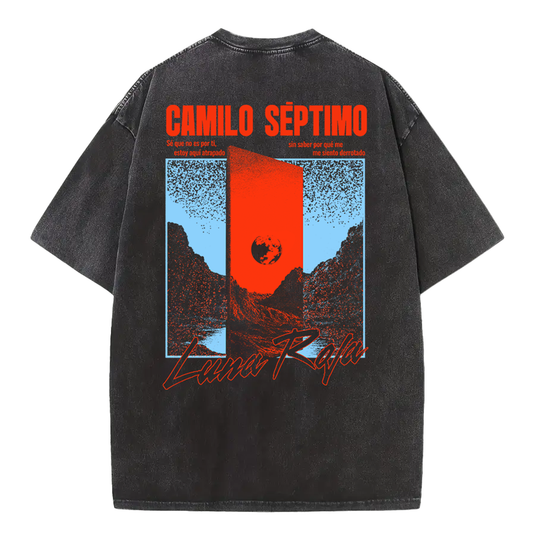Luna Roja Acid wash Oversize