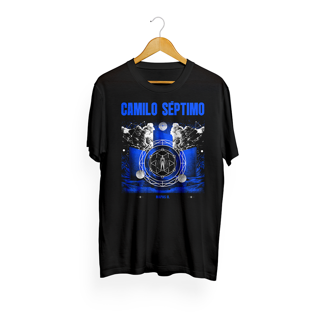 Playera Mapas II Portal Azul
