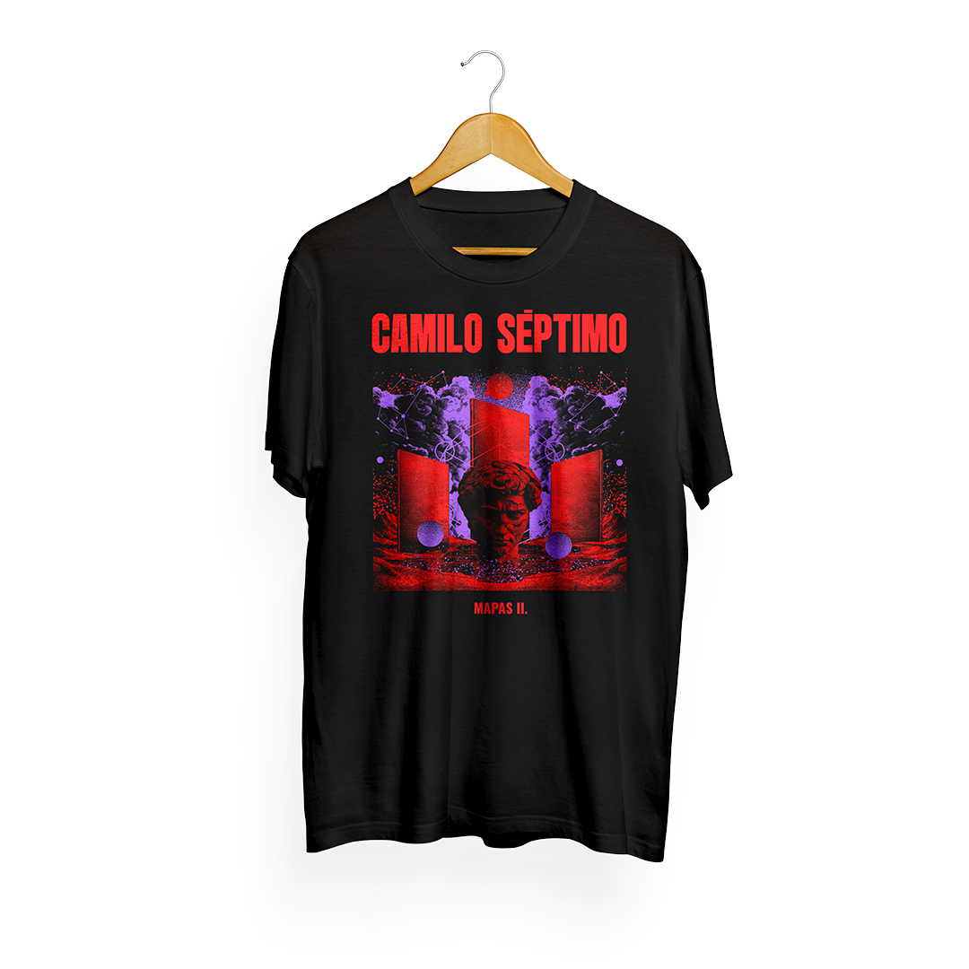 Playera Mapas II Portal Rojo