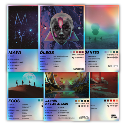 Póster Portadas Holograma