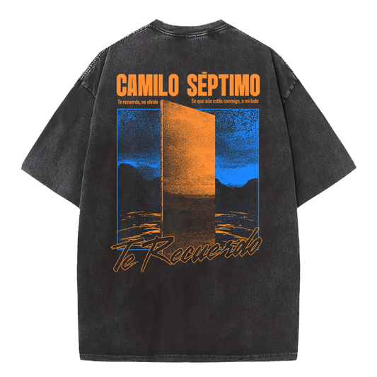 Te Recuerdo Acid wash Oversize